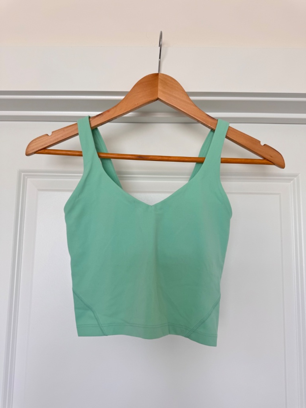Lululemon Align Tank Top Size 2 Delicate Mint Green Nulu Yoga Crop Tank